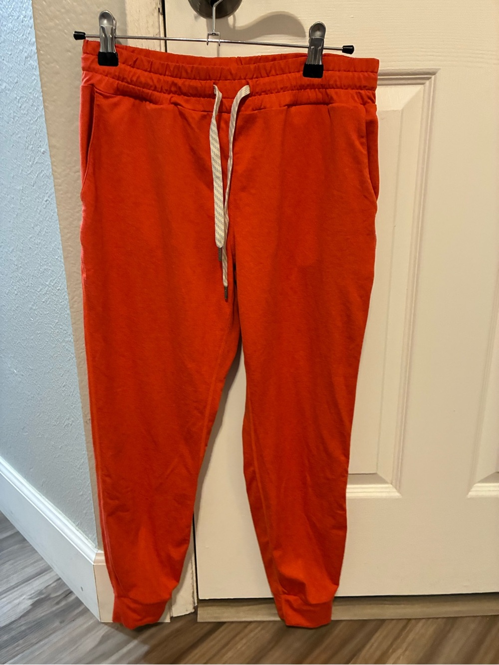 Vuori Orange Drawstring Joggers